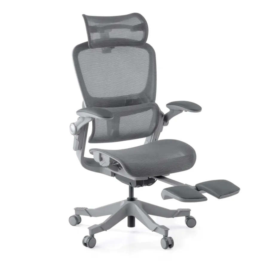 Sedia ergonomica con poggiatesta Erghos X1, omologata