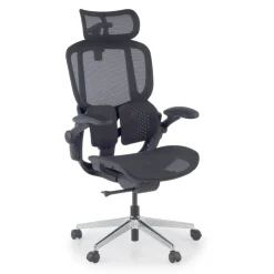 Sedia ergonomica con poggiatesta Erghos One, ortopedica, doppio supporto lombare