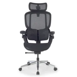 Sedia ergonomica con poggiatesta Erghos One, ortopedica, doppio supporto lombare