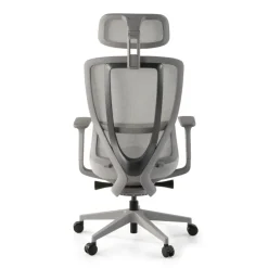 Sedia Ergonomica con poggiatesta AeroFlow white, certificata