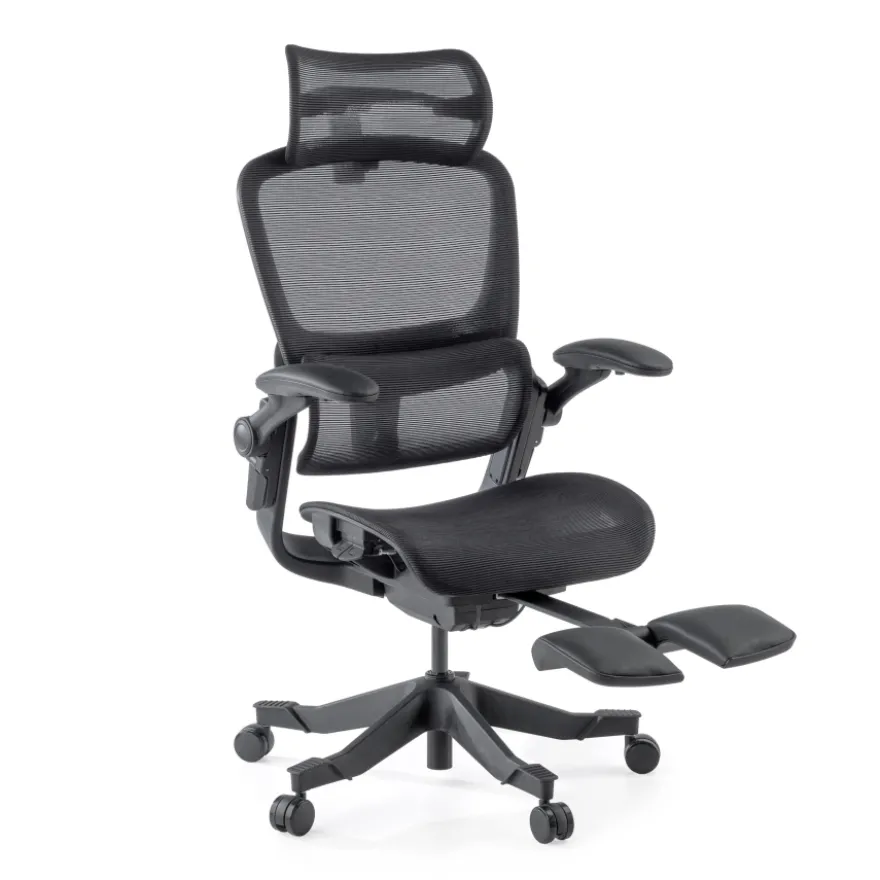 Sedia ergonomica con poggiatesta Erghos X1, omologata
