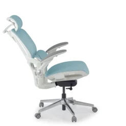 Sedia ergonomica con poggiatesta Erghos One, ortopedica, doppio supporto lombare