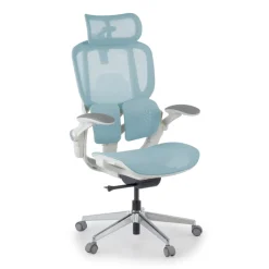 Sedia ergonomica con poggiatesta Erghos One, ortopedica, doppio supporto lombare