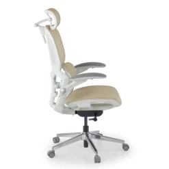 Sedia ergonomica con poggiatesta Erghos One, ortopedica, doppio supporto lombare