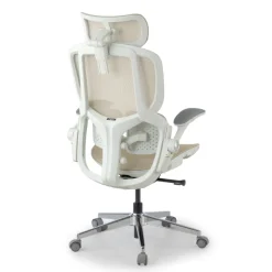 Sedia ergonomica con poggiatesta Erghos One, ortopedica, doppio supporto lombare