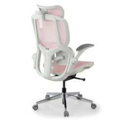 Sedia ergonomica con poggiatesta Erghos One, ortopedica, doppio supporto lombare