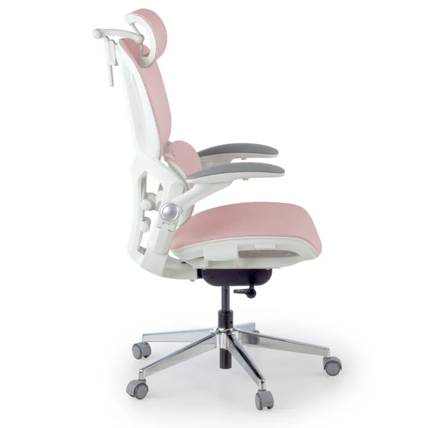 Sedia ergonomica con poggiatesta Erghos One, ortopedica, doppio supporto lombare
