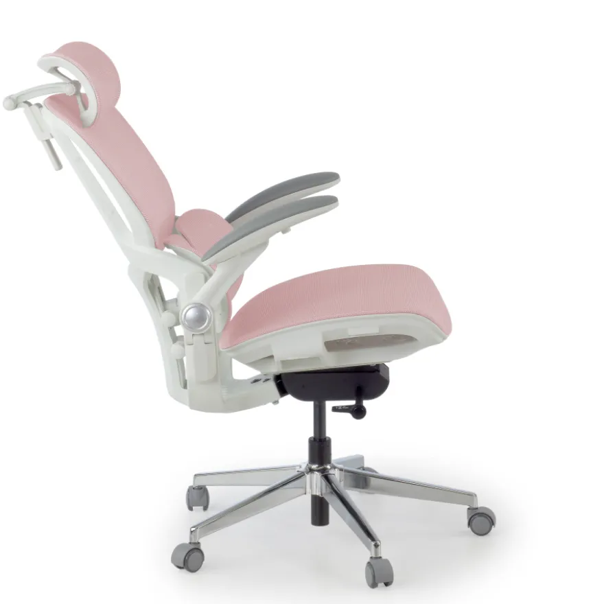 Sedia ergonomica con poggiatesta Erghos One, ortopedica, doppio supporto lombare