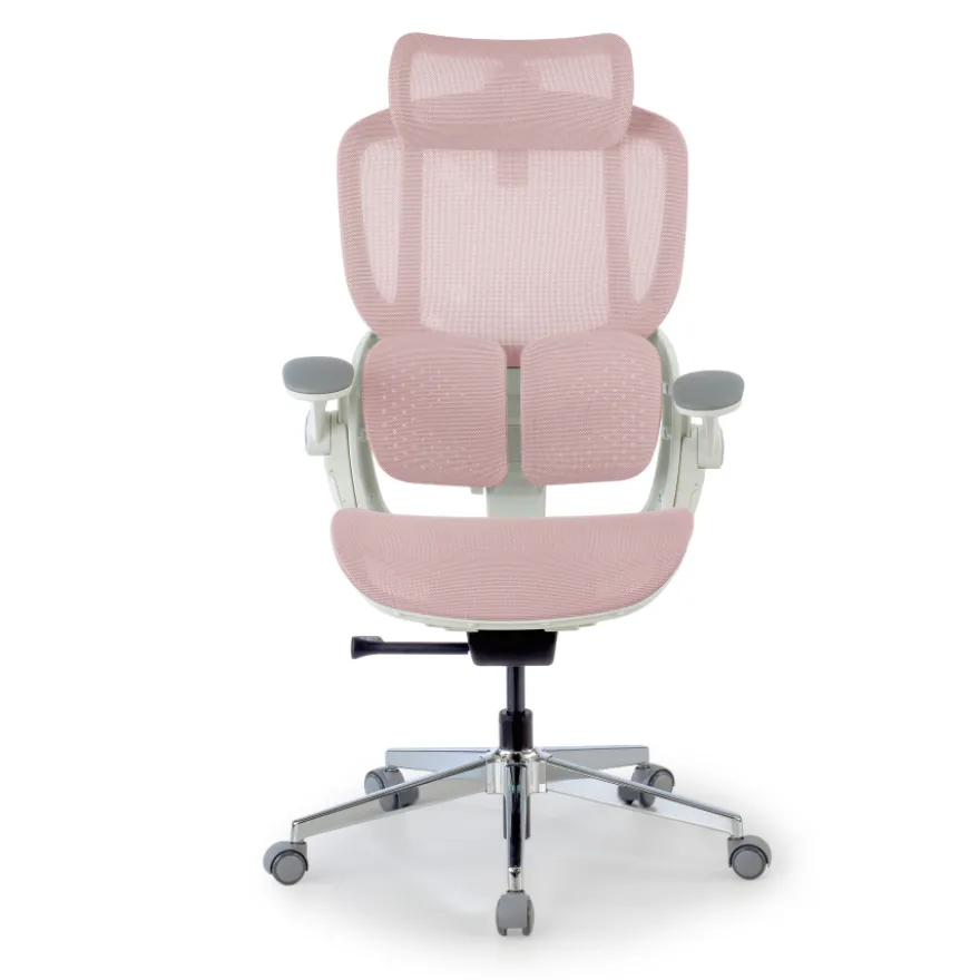 Sedia ergonomica con poggiatesta Erghos One, ortopedica, doppio supporto lombare