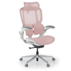 Sedia ergonomica con poggiatesta Erghos One, ortopedica, doppio supporto lombare