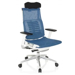 Sedia ergonomica Dynamic white, meccanismo sincronizzato plus