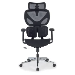 Sedia ergonomica Erghos Air2, braccioli 3D, doppio supporto lombare