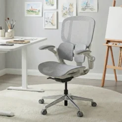 Sedia ergonomica Erghos One, ortopedica, doppio supporto lombare