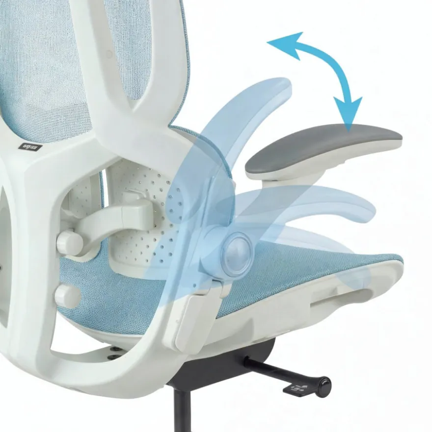Sedia ergonomica Erghos One, ortopedica, doppio supporto lombare