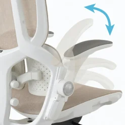 Sedia ergonomica Erghos One, ortopedica, doppio supporto lombare