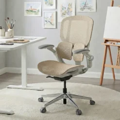 Sedia ergonomica Erghos One, ortopedica, doppio supporto lombare