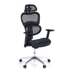 Sedia Ergonomica Ergocity FX, base in alluminio e rete TechSport