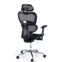 Sedia Ergonomica Ergocity FX, base in alluminio e rete TechSport