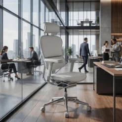 Sedia Ergonomica Ergohuman Elite, pelle naturale