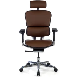Sedia Ergonomica Ergohuman Elite, pelle naturale