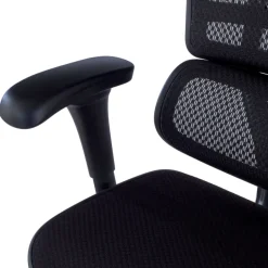 Sedia Ergonomica Ergohuman V2, seduta imbottita, struttura nera