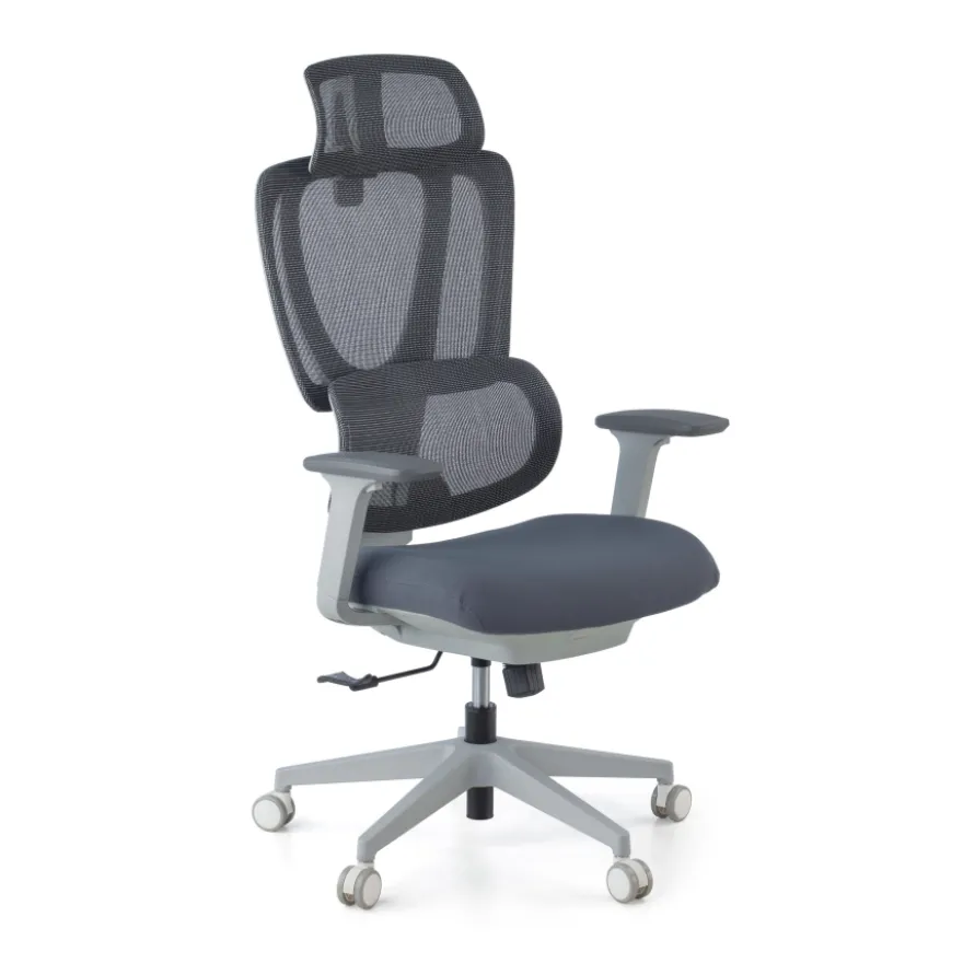 Sedia ergonomica Essenza, braccioli 3D, supporto lombare regolabile
