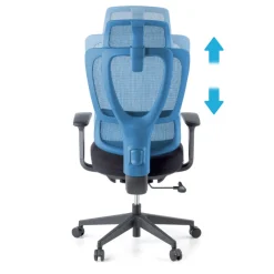 Sedia ergonomica Essenza, braccioli 3D, supporto lombare regolabile