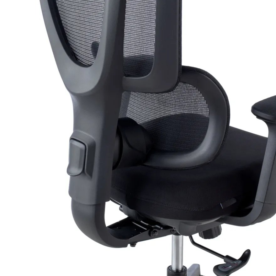 Sedia ergonomica Essenza, braccioli 3D, supporto lombare regolabile