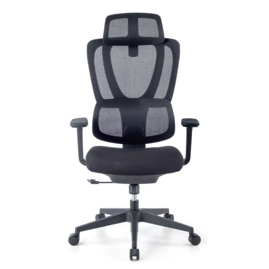 Sedia ergonomica Essenza, braccioli 3D, supporto lombare regolabile