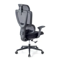 Sedia ergonomica Essenza, braccioli 3D, supporto lombare regolabile