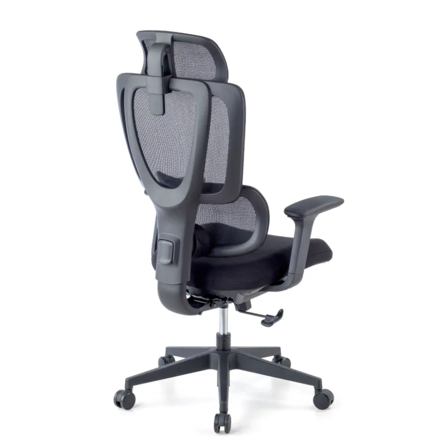 Sedia ergonomica Essenza, braccioli 3D, supporto lombare regolabile