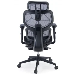 Sedia ergonomica Every, con poggiapiedi estraibile, rete