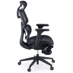 Sedia ergonomica Every, con poggiapiedi estraibile, rete