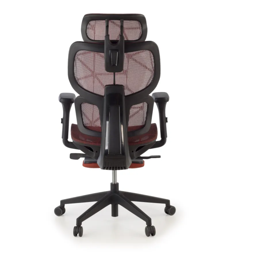 Sedia ergonomica Every, con poggiapiedi estraibile, rete