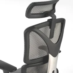 Sedia Ergonomica Focus, Struttura in alluminio, Schienale Regolabile