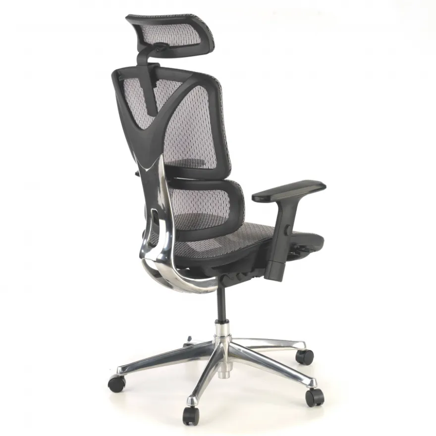 Sedia Ergonomica Focus, Struttura in alluminio, Schienale Regolabile