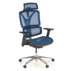 Sedia Ergonomica Focus, Struttura in alluminio, Schienale Regolabile