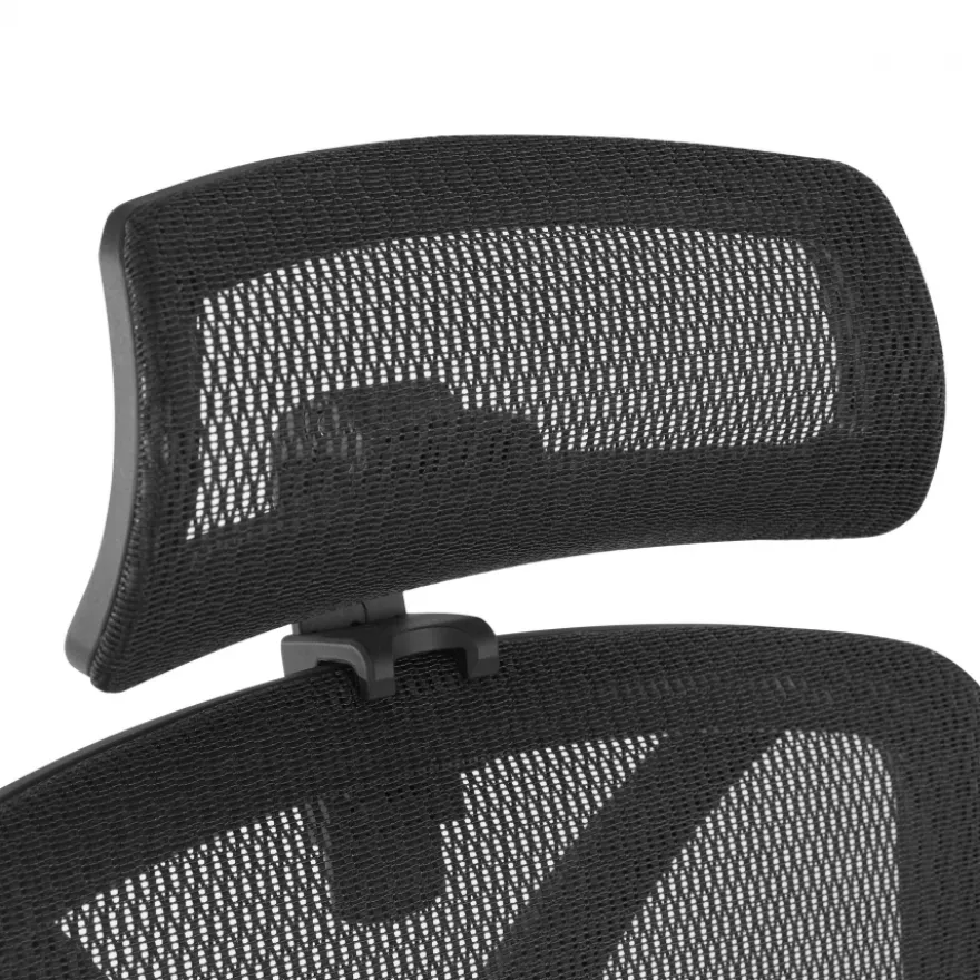 Sedia Ergonomica Focus, Struttura in alluminio, Schienale Regolabile
