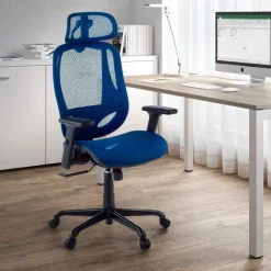 Sedia Ergonomica Locktech, Supporto Lombare, Poggiatesta