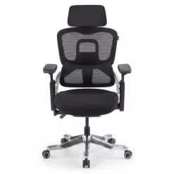 Sedia ergonomica ortopedica ZenPro, doppio schienale, struttura in alluminio