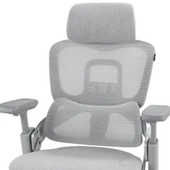 Sedia ergonomica ortopedica ZenPro, doppio schienale, struttura in alluminio