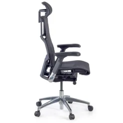 Sedia Ergonomica Pofit2, modello premium, struttura nera