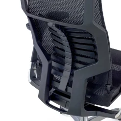 Sedia Ergonomica Pofit2, modello premium, struttura nera