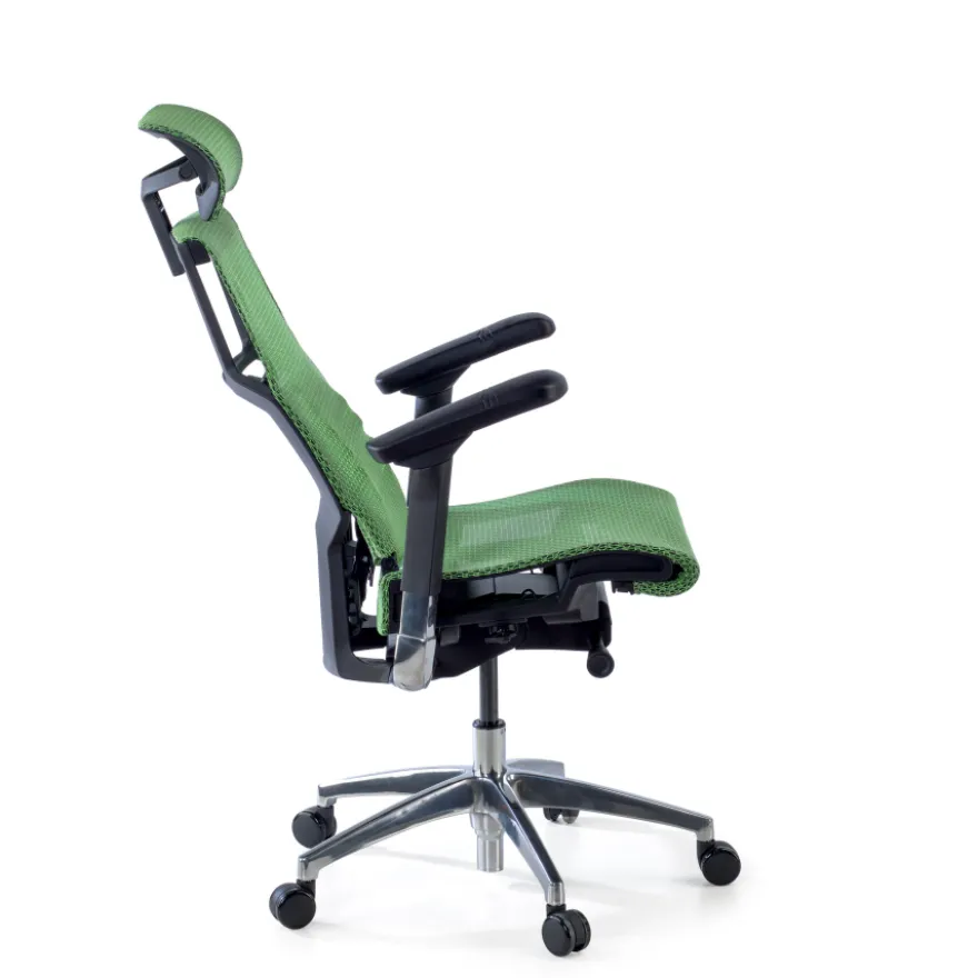 Sedia Ergonomica Pofit2, modello premium, struttura nera