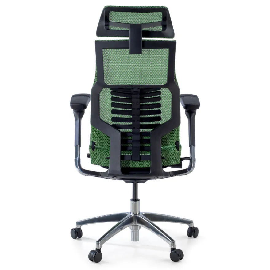 Sedia Ergonomica Pofit2, modello premium, struttura nera