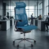 Sedia Ergonomica Pofit2, modello premium, struttura nera