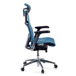 Sedia Ergonomica Pofit2, modello premium, struttura nera