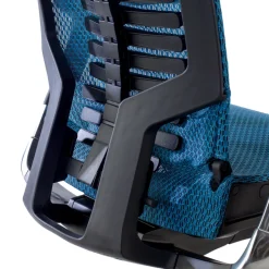 Sedia Ergonomica Pofit2, modello premium, struttura nera