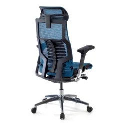 Sedia Ergonomica Pofit2, modello premium, struttura nera
