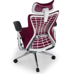 Sedia Ergonomica Professionale Miller, braccioli 3D, rete